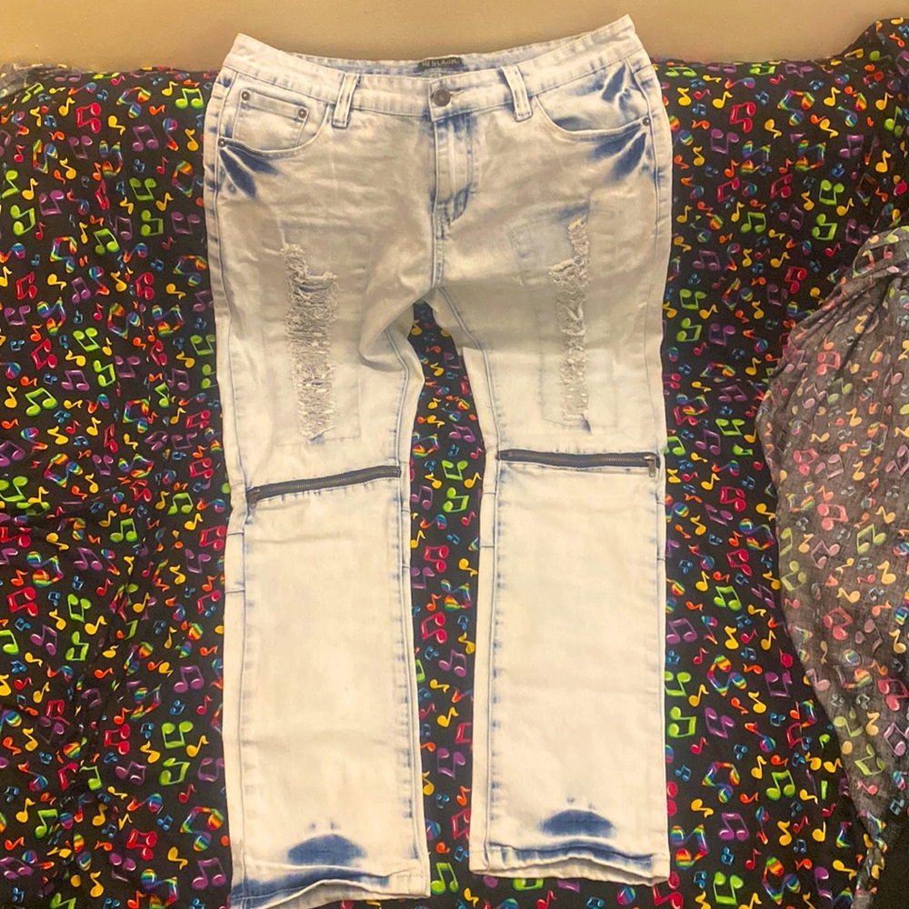 Black Premium Skinny Flex Jean size 34X32